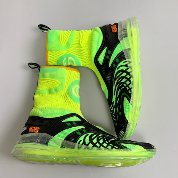 NIB Gucci Ultrapace R Mid-top sneaker Size 7.5 - Picture 14 of 15